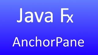 JavaFX [48] - LayoutContainer - AnchorPane (German)
