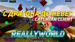 с ДРАГОНА до НЕБЕС НА REALLYWORLD №15 | РАЗВИТИЕ ПОСЛЕ ВАЙПА с ЛУЧШИМ ЧИТОМ CATLAVAN CLIENT REWORK