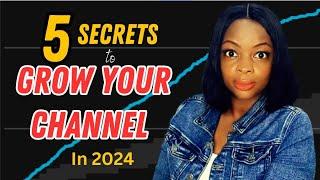 How To Grow a YouTube Channel in 2024 | 5 Strategies No One Tells You