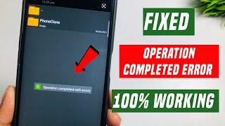 how to fix zarchiver operation completed with errors | zarchiver operation completed with errors fix