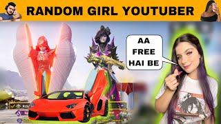 RANDOM GIRL YOUTUBER CALL ME CHOTA BACHA & GOT SHOCKED AFTER SEEING MY 20 KILLS | THOR GAMING |