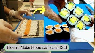 Hosomaki Sushi Roll II Hosomaki Sushi Rolling Technique