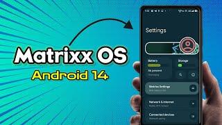 Matrixx OS Android 14 Custom Rom For Poco X3