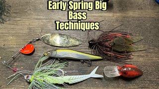 Top Lures And Strategies For Early Spring Bass Fishing…