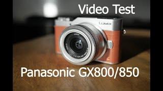 Panasonic Lumix GX800/850 MFT with 12-32 kit Lens Video Test 4k UHD Stabilization Tiny Cam Sunset +