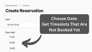 Filament: Get Available Time Slots with Date Picker