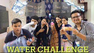 Drinking water challenge | went wrong || kis ny zayada paani piya||