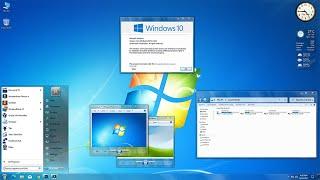 Windows 7 Theme For Windows 10 || Make Windows 10 Look Like Windows 7 || windows 10 21h1