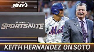 Keith Hernandez on where Juan Soto signing ranks in Mets history | SportsNite | SNY