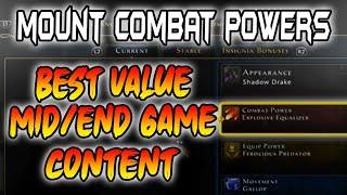 CHEAPEST AoE + ST  DPS Mount Combat Powers for Mid/End Game Content in Neverwinter
