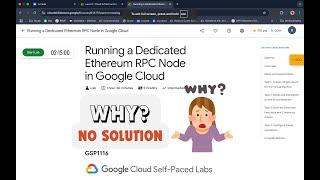 Running a Dedicated Ethereum RPC Node in Google Cloud | #qwiklabs | #GSP1116 | [With Explanation️]