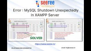 How to Change MySQL Server Port Number on Windows | [SOLVED!!!] MySQL Port 3306 Not Working | seeree