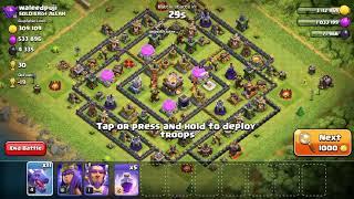 CLASH OF CLANS!!! 11 dragons attack!