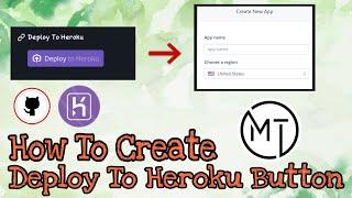 How To Create Deploy To Heroku Button On Github Malayalam Tutorial #telegrambot