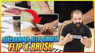 Cottura Diaframma di Manzo alla Griglia | Tecnica FLip & Brush BBQ