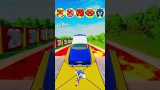 Sonic vs Tails vs Amy vs Knuckles  vs Dr Eggman #beamingdrive #sonic