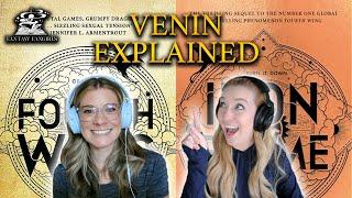 EVERYTHING We Know About VENIN in FOUTH WING + IRON FLAME | Fantasy Fangirls Podcast