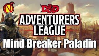 Adventurers League Bard Paladin Multiclass 5E D&D Character Build