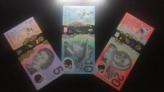 #4 Банкноты Австралии / Banknotes of Australia #BanknoTime #Australia #review #обзор #ультрафиолет