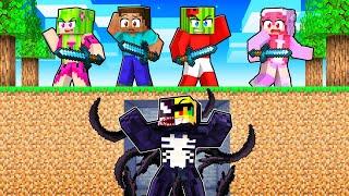 HUNTERS vs VENOM SPEEDRUNNER in Minecraft!