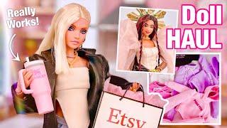 NEW Barbie Dolls + Etsy Shop Review! Doll Haul