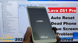 LAVA Z61 Pro Blue Screen Problem Solved _Shri Telecom