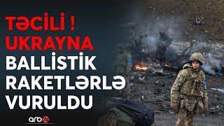 SON DƏQİQƏ! Kiyevdə HƏYƏCAN SİQNALI - Rusiya Ukraynaya BALLİSTİK RAKETLƏR yağdırdı - "Qisas" əmri...