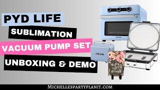 Unboxing & Demo: PYD Life Vacuum Pump Set for Sublimation on Slate – Step-by-Step Tutorial!