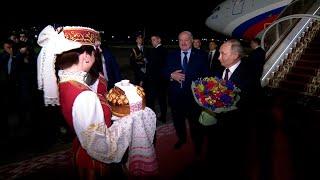 Лукашенко встретил Путина в аэропорту! // Ночные переговоры в Минске. Май, 2024