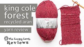 King Cole Forest Aran Recycled Yarn Review