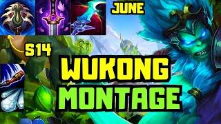 S14 Best Wukong Jungle Montage JUNE 2024 By Wuju Style