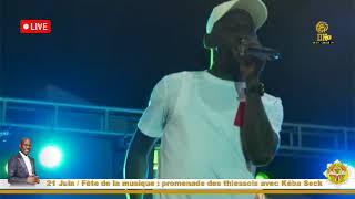 FETE DE LA MUSIQUE 2024 A THIES avec KEBA SECK