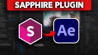 How to Add Sapphire Plugin in After Effects (2024)