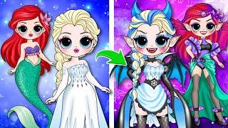 How to Become a Vampire! Extreme Makeover with Disney Princess