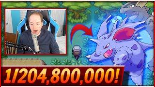 INSANE 1 in 204 Million SHINY & Turnframe Encounter! (Pokemon FireRed Round 2 World Record Attempts)