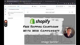 Learn Shopify Dev: Free Shipping Cart Notice with Web Components