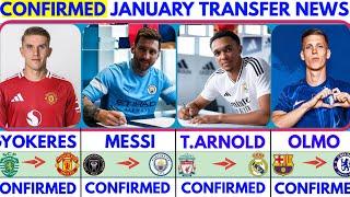 THE LATEST CONFIRMED TRANSFER NEWS AND RUMOURS TRANSFERS 2024|MESSI, T. ARNOLD, OMLO, GYOKERES