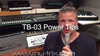 Power tips for the Roland TB-03