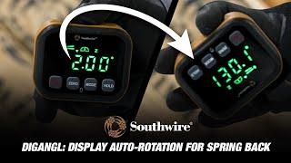 Southwire® DIGANGL: Display Auto-Rotation for Spring Back