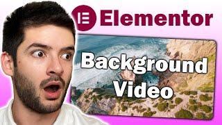 How to Add Background Video in WordPress Elementor for FREE! WordPress Elementor Tutorial & Guide