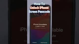 Unlock iPhone With One Click If You Forget Passcode