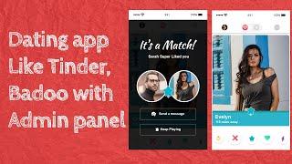 Admin panel with source code || How to make Dating App Like Tinder ,Badoo app in android studio