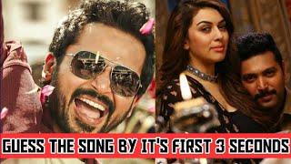 GUESS THE TAMIL SONG BY IT'S  FIRST 3 SECONDS