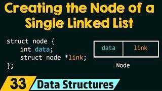 Creating the Node of a Single Linked List