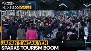 Japan’s Tourism Surge Linked To Favourable Exchange Rates | World Business Watch | WION