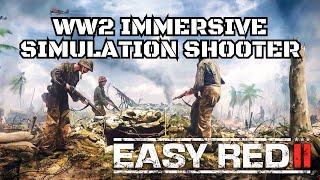 WW2 SIMULATION SHOOTER | EASY RED 2 Gameplay Let's Play