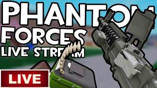  DONO FOR SETUPS | PHANTOM FORCES - LIVE (HUGE UPDATE)