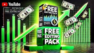 How To Use 100GB+ PRO VIDEO EDITING PACK – FREE DOWNLOAD! #youtubegrowth #editingpack #education