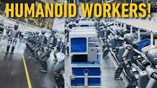 Watch These Humanoid Robots Work Together and Redefine Production Lines!