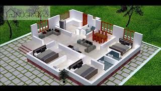 Kerala Modern Low Budget House Plan |Low cost Contemporary Design Home tour Haneed Anugrahas